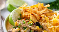 Slow Cooker Cheesy Chicken Enchilada Soup Slow Cooker Cheesy Chicken Enchilada Soup