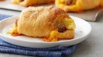 Sausage, Egg and Cheese Breakfast Roll-Ups Sausage, Egg and Cheese Breakfast Roll-Ups