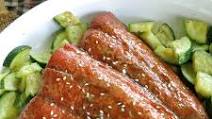 Bourbon Marinated Salmon Bourbon Marinated Salmon