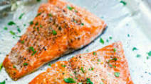 Easy Oven Baked Salmon Easy Oven Baked Salmon