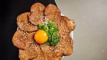 Iberian pork rice bowl Iberian pork rice bowl