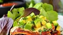 Mini Vegetable Enchilada Stacks Mini Vegetable Enchilada Stacks