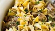 Slow Cooker Beef Stroganoff Slow Cooker Beef Stroganoff