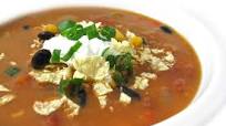 Skinny Chicken Enchilada Soup (Crock Pot or Stove Top) Skinny Chicken Enchilada Soup (Crock Pot or Stove Top)