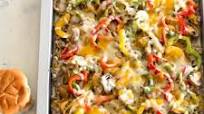 Sheet Pan Philly Cheesesteak Sheet Pan Philly Cheesesteak