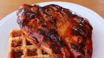 BBQ Chicken and Waffles BBQ Chicken and Waffles