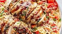 Bruschetta Chicken Pasta Salad Bruschetta Chicken Pasta Salad