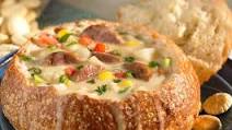 Corn and Potato Chowder with Hot Italian Sausage Corn and Potato Chowder with Hot Italian Sausage