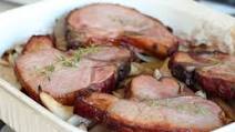 Baked Smoked Pork Chops with Pears and Potatoes Baked Smoked Pork Chops with Pears and Potatoes