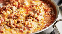 One-Skillet Cheesy Beef and Macaroni One-Skillet Cheesy Beef and Macaroni