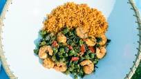 Geechee-Style Fried Okra and Shrimp Recipe Geechee-Style Fried Okra and Shrimp Recipe