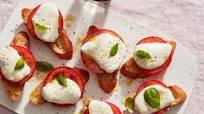 Baked Caprese Salad Baked Caprese Salad