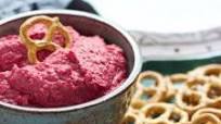 Easy Red Beet Hummus Easy Red Beet Hummus