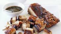 Crisp Chinese pork belly Crisp Chinese pork belly