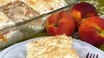 Peach & Cream Icebox Cake Peach & Cream Icebox Cake