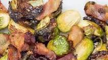 Maple Bacon Brussels Sprouts - Air Fryer or Oven Maple Bacon Brussels Sprouts - Air Fryer or Oven