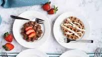 Dairy-Free Mini Low Carb Waffles - 6 Ways Dairy-Free Mini Low Carb Waffles - 6 Ways