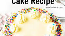 Best Vanilla Cake Recipe Best Vanilla Cake Recipe