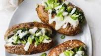 Cheesy Broccoli Loaded Baked Potatoes Cheesy Broccoli Loaded Baked Potatoes