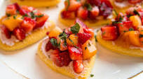 Summer Fruit Bruschetta Summer Fruit Bruschetta