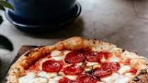 Wood Fired Pepperoni Pizza Wood Fired Pepperoni Pizza