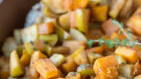 Pork Chops with Cinnamon Apples and Butternut Squash Pork Chops with Cinnamon Apples and Butternut Squash