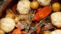 Slow-cooked Beef Stew and Dumplings (Dutch Oven) Slow-cooked Beef Stew and Dumplings (Dutch Oven)