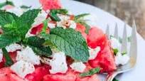 Watermelon Feta and Mint Salad Watermelon Feta and Mint Salad