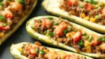 Stuffed Zucchini Boats Stuffed Zucchini Boats
