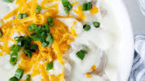 Quick and Easy Loaded Baked Potato Soup Quick and Easy Loaded Baked Potato Soup