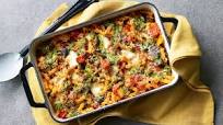 Vegetable pasta bake Vegetable pasta bake