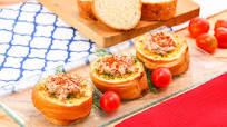 Bruschetta Tuna Pedas Bruschetta Tuna Pedas
