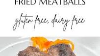 Spaghetti with Fried Meatballs (gluten free, dairy free) Spaghetti with Fried Meatballs (gluten free, dairy free)