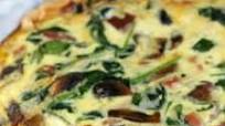 Ham, Spinach & Mushroom Quiche Ham, Spinach & Mushroom Quiche