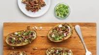 Olive Bruschetta Potato Skins Olive Bruschetta Potato Skins