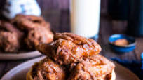 Eggnog Chicken and Waffles Eggnog Chicken and Waffles