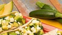 Calabacitas and Avocado To-Go Tacos Calabacitas and Avocado To-Go Tacos