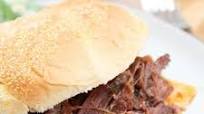 Slow Cooker Shredded Beef Sandwiches Slow Cooker Shredded Beef Sandwiches