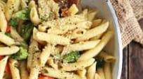 Vegan Coconut Penne Primavera Vegan Coconut Penne Primavera