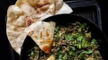 Beef keema curry with Garlic-Coriander Beef keema curry with Garlic-Coriander