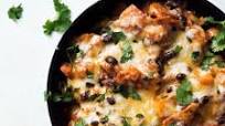 Butternut Squash and Black Bean Enchilada Skillet Butternut Squash and Black Bean Enchilada Skillet