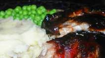 Roasted Pork Loin With Sweet Tangy Sauce Roasted Pork Loin With Sweet Tangy Sauce