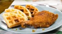 Baked Fried Chicken & Waffles Recipe Baked Fried Chicken & Waffles Recipe