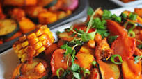 One Tray, Vegan, Low FODMAP BBQ One Tray, Vegan, Low FODMAP BBQ