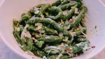 Spinach Pici Pasta Spinach Pici Pasta