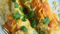 Creamy White Chicken Enchiladas Creamy White Chicken Enchiladas