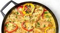 Easy Creamy Chicken Skillet Easy Creamy Chicken Skillet