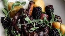 Blackberry Short Ribs with Whipped Ricotta and Roasted Beets Blackberry Short Ribs with Whipped Ricotta and Roasted Beets