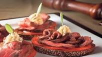 Tostadas de carne Tostadas de carne