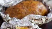 Baked Potatoes On Grill Baked Potatoes On Grill